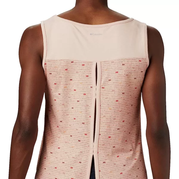 imageColumbia Womens Chill River TankPeach CloudBetween Lines Print