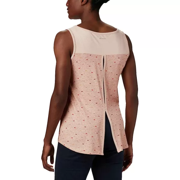 imageColumbia Womens Chill River TankPeach CloudBetween Lines Print