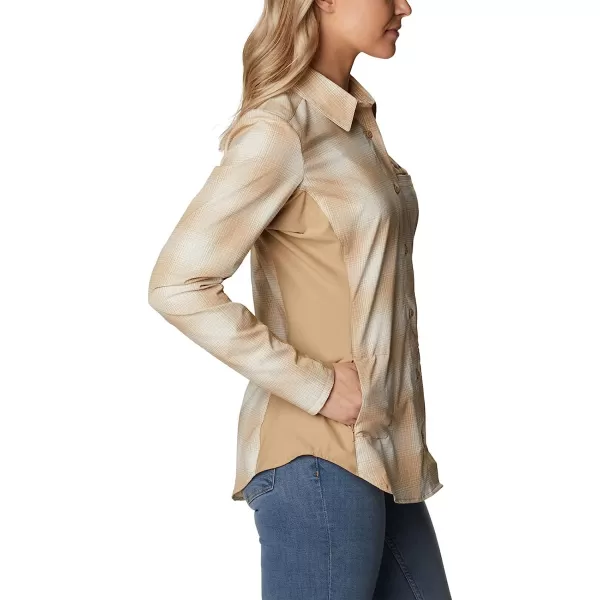 imageColumbia Womens Claudia Ridge Long Sleeve ShirtBeach Soft Ombre