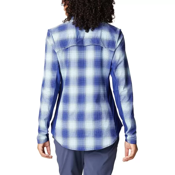 imageColumbia Womens Claudia Ridge Long Sleeve ShirtDark Sapphire Soft Ombre
