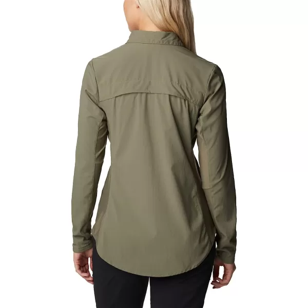 imageColumbia Womens Claudia Ridge Long Sleeve ShirtStone Green