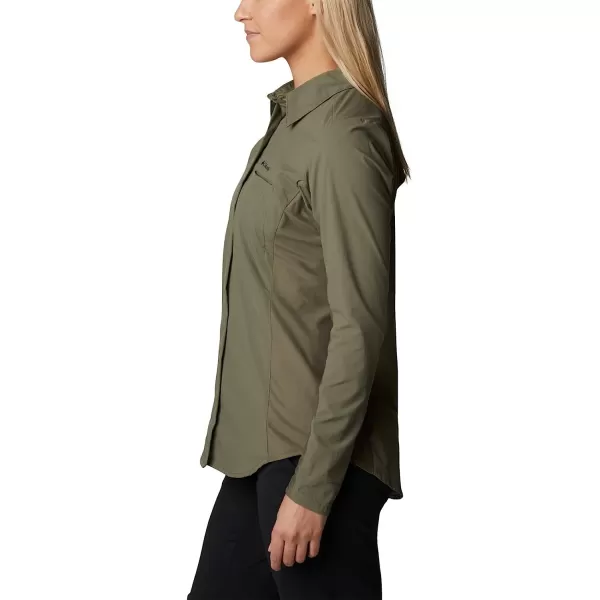 imageColumbia Womens Claudia Ridge Long Sleeve ShirtStone Green
