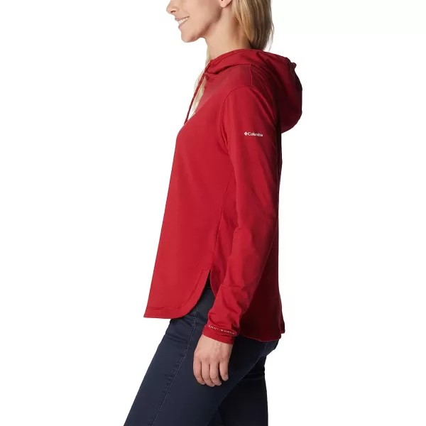 imageColumbia Womens Collegiate Sun Trek Hooded PulloverArk  Red Velvet