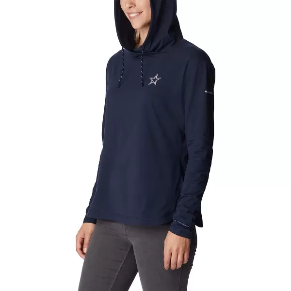 imageColumbia Womens Collegiate Sun Trek Hooded PulloverDc  Collegiate Navy