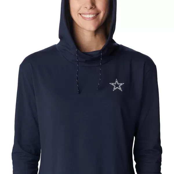 imageColumbia Womens Collegiate Sun Trek Hooded PulloverDc  Collegiate Navy