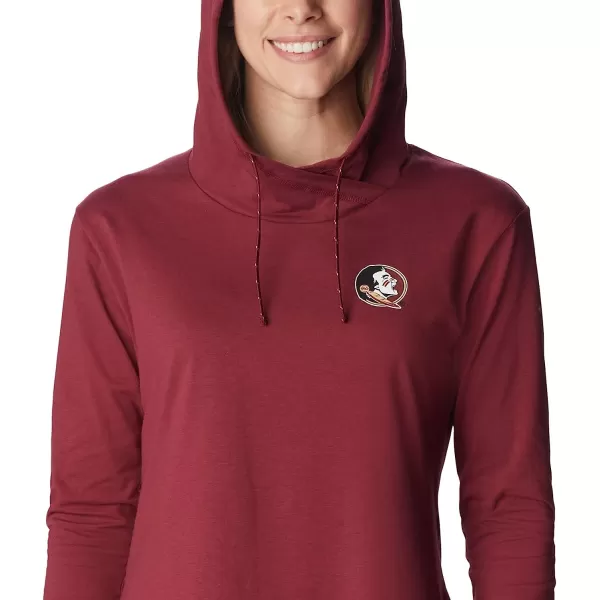 imageColumbia Womens Collegiate Sun Trek Hooded PulloverFsu  Cabernet