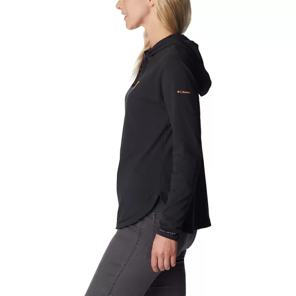 imageColumbia Womens Collegiate Sun Trek Hooded PulloverIw  Black