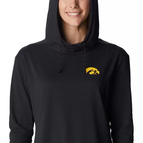 imageColumbia Womens Collegiate Sun Trek Hooded PulloverIw  Black