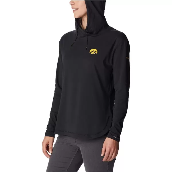 imageColumbia Womens Collegiate Sun Trek Hooded PulloverIw  Black