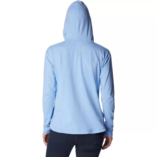imageColumbia Womens Collegiate Sun Trek Hooded PulloverNc  White Cap