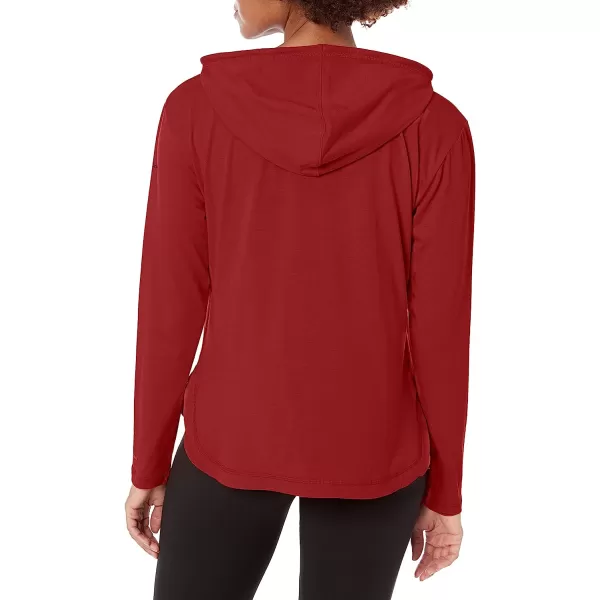 imageColumbia Womens Collegiate Sun Trek Hooded PulloverSc  Beet