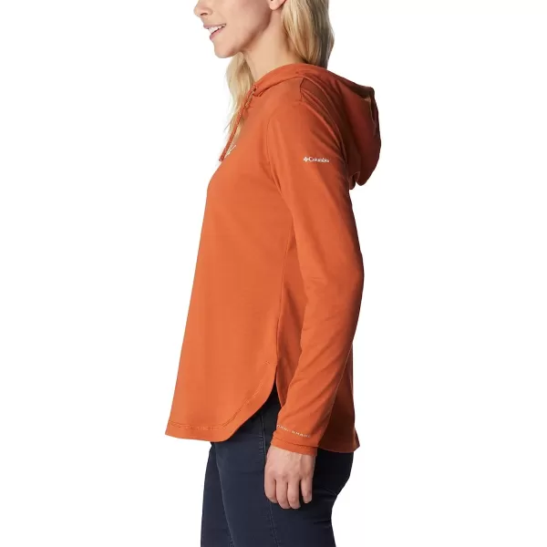 imageColumbia Womens Collegiate Sun Trek Hooded PulloverTex  Cedar