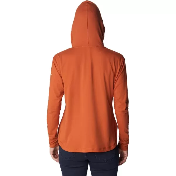 imageColumbia Womens Collegiate Sun Trek Hooded PulloverTex  Cedar
