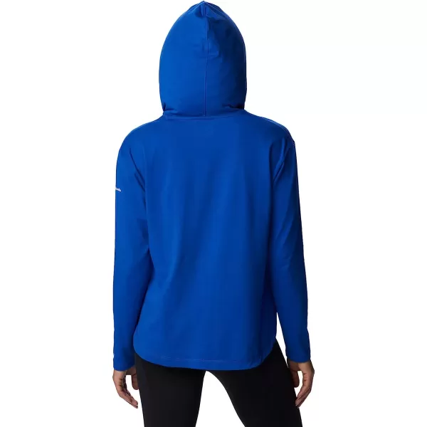 imageColumbia Womens Collegiate Sun Trek Hooded PulloverUk  Azul
