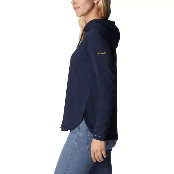 imageColumbia Womens Collegiate Sun Trek Hooded PulloverUm  Collegiate Navy
