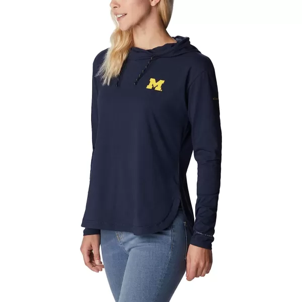 imageColumbia Womens Collegiate Sun Trek Hooded PulloverUm  Collegiate Navy
