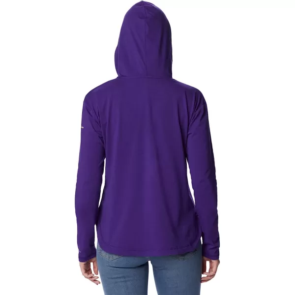 imageColumbia Womens Collegiate Sun Trek Hooded PulloverUw  Uw Purple