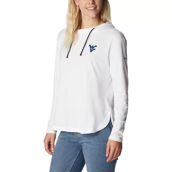 imageColumbia Womens Collegiate Sun Trek Hooded PulloverWv  White