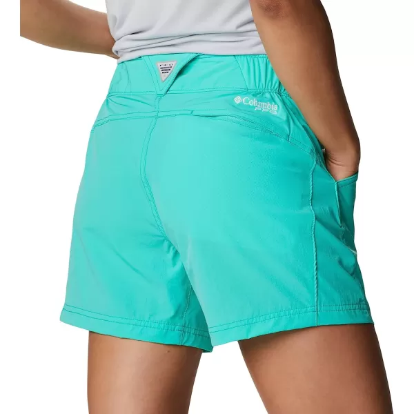 imageColumbia Womens Coral Point Iii ShortElectric Turquoise