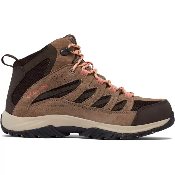 imageColumbia Womens Crestwood Mid Waterproof Hiking ShoeCordovanMud
