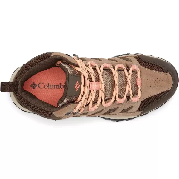 imageColumbia Womens Crestwood Mid Waterproof Hiking ShoeCordovanMud