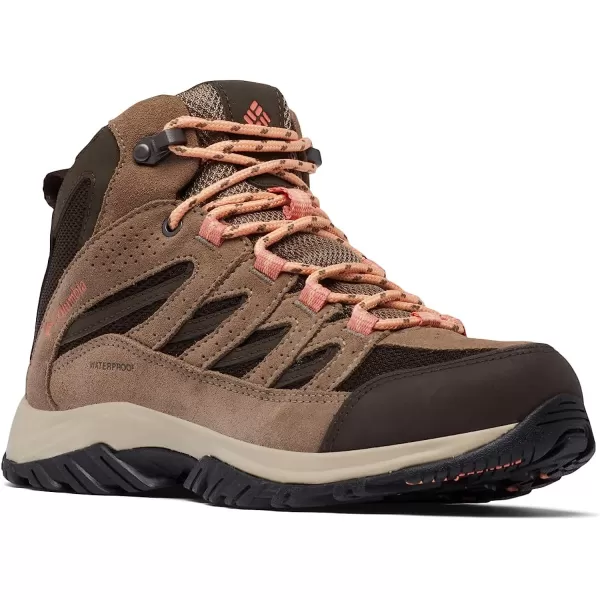 imageColumbia Womens Crestwood Mid Waterproof Hiking ShoeCordovanMud