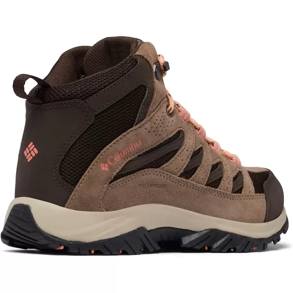 imageColumbia Womens Crestwood Mid Waterproof Hiking ShoeCordovanMud