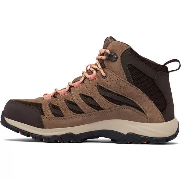 imageColumbia Womens Crestwood Mid Waterproof Hiking ShoeCordovanMud