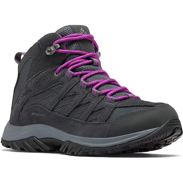 imageColumbia Womens Crestwood Mid Waterproof Hiking ShoeDark Grey Kettle