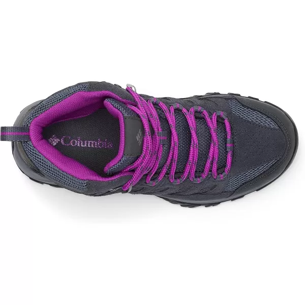 imageColumbia Womens Crestwood Mid Waterproof Hiking ShoeGraphite Bright Plum