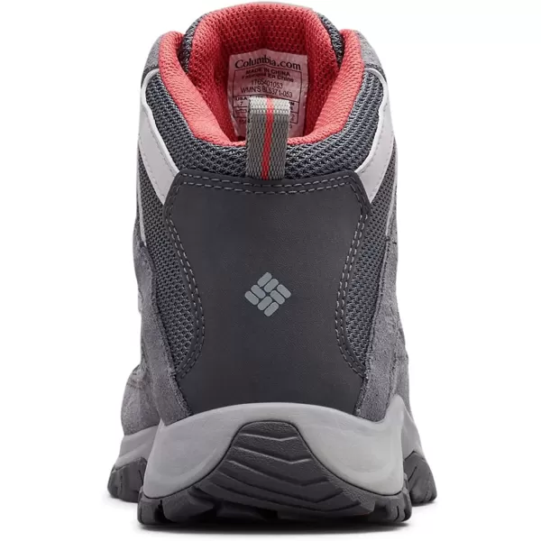 imageColumbia Womens Crestwood Mid Waterproof Hiking ShoeGraphite Daredevil
