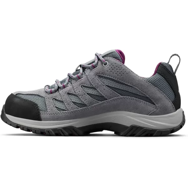 imageColumbia Womens Crestwood Waterproof Hiking ShoeGraphite Wild Iris