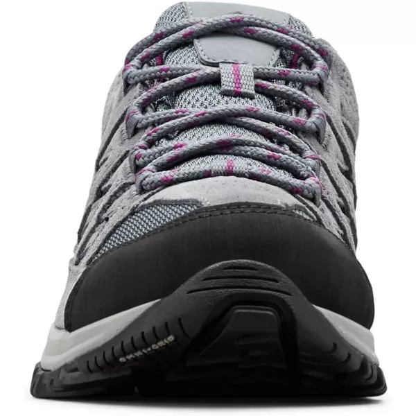 imageColumbia Womens Crestwood Waterproof Hiking ShoeGraphite Wild Iris