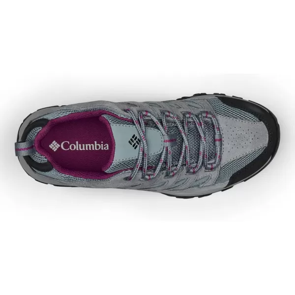 imageColumbia Womens Crestwood Waterproof Hiking ShoeGraphite Wild Iris