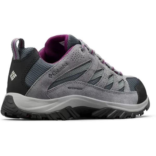 imageColumbia Womens Crestwood Waterproof Hiking ShoeGraphite Wild Iris