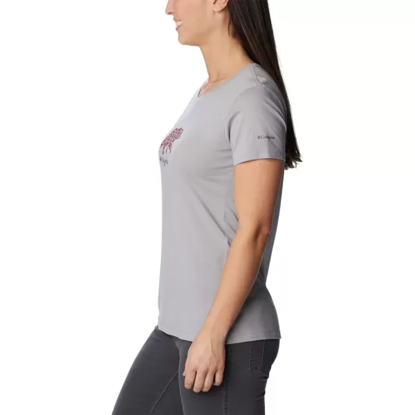 imageColumbia Womens Daisy Days Short Sleeve Graphic TeeGrey