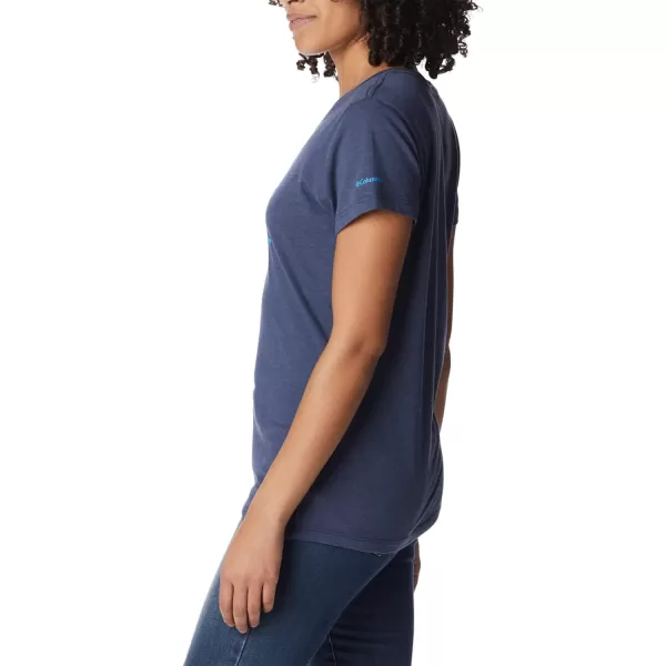 imageColumbia Womens Daisy Days Short Sleeve Graphic TeeNocturnal HeatherSeek Outdoors