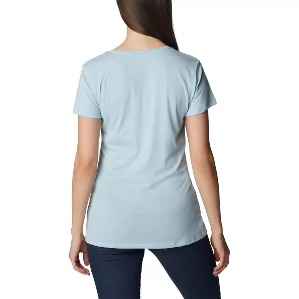 imageColumbia Womens Daisy Days Short Sleeve Graphic TeeSpring Blue HeatherFind Your Wild Graphic