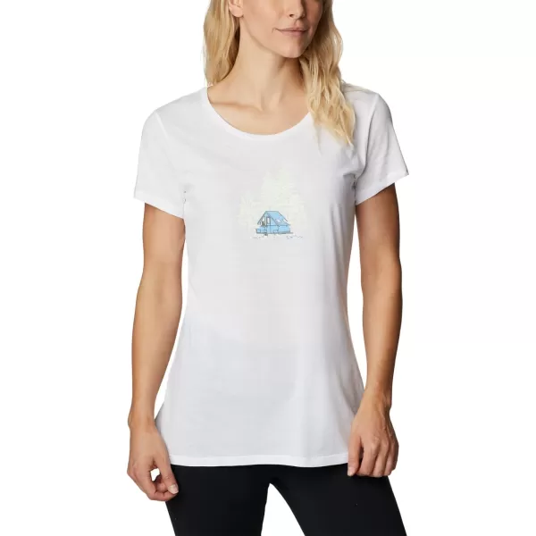 imageColumbia Womens Daisy Days Short Sleeve Graphic TeeWhiteBest Site Graphic