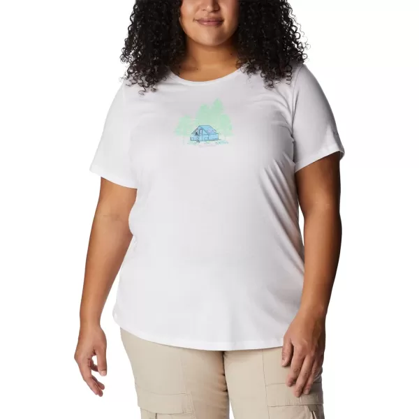 imageColumbia Womens Daisy Days Short Sleeve Graphic TeeWhiteBest Site Graphic