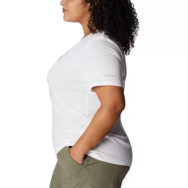 imageColumbia Womens Daisy Days Short Sleeve Graphic TeeWhiteFind Your Wild Graphic