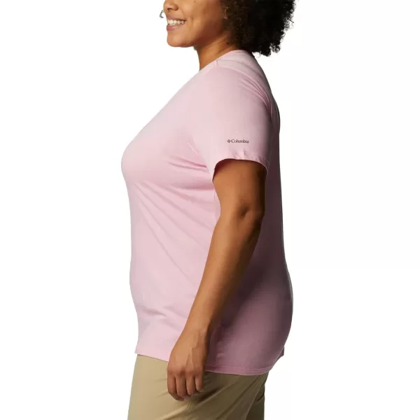 imageColumbia Womens Daisy Days Short Sleeve Graphic TeeWild Rose HeatherBest Site Graphic