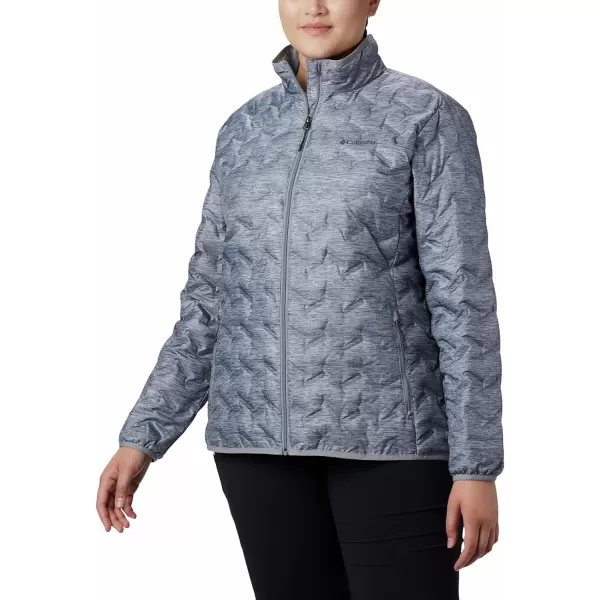 imageColumbia Womens Delta Ridge Down JacketTradewinds Grey Heather
