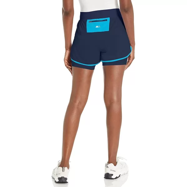 imageColumbia Womens Endless Trail 2 in 1 ShortOcean BlueCollegiate Navy