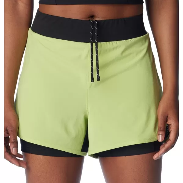 imageColumbia Womens Endless Trail 2n1 ShortNapa GreenBlack