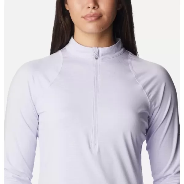 imageColumbia Womens Endless Trail Half Zip Mesh Long SleevPurple Tint