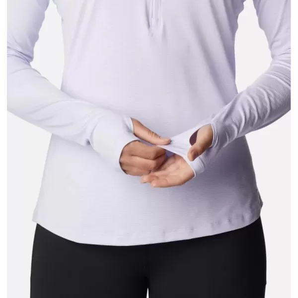 imageColumbia Womens Endless Trail Half Zip Mesh Long SleevPurple Tint