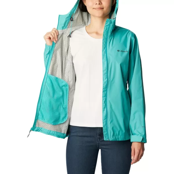 imageColumbia Womens EvaPOURation JacketBright Aqua