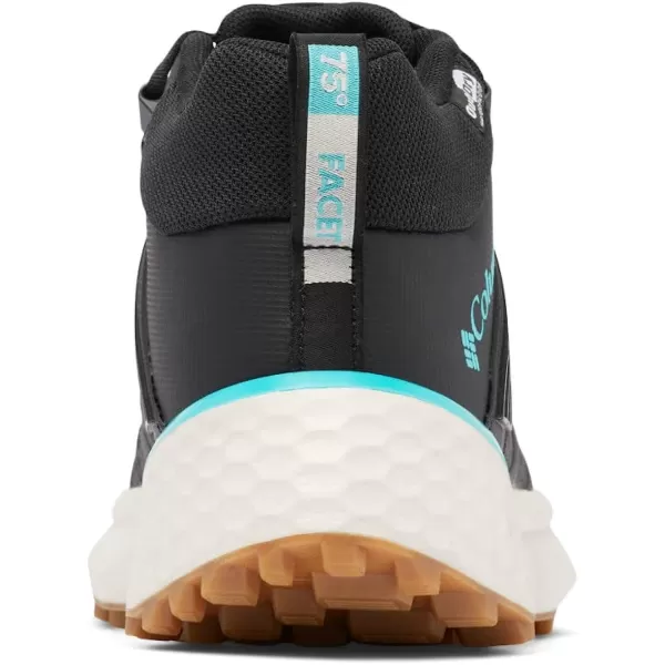 imageColumbia Womens Facet 75 Mid Outdry Hiking ShoeBlackBright Aqua