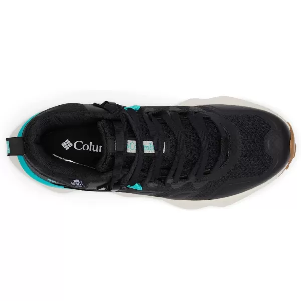 imageColumbia Womens Facet 75 Mid Outdry Hiking ShoeBlackBright Aqua